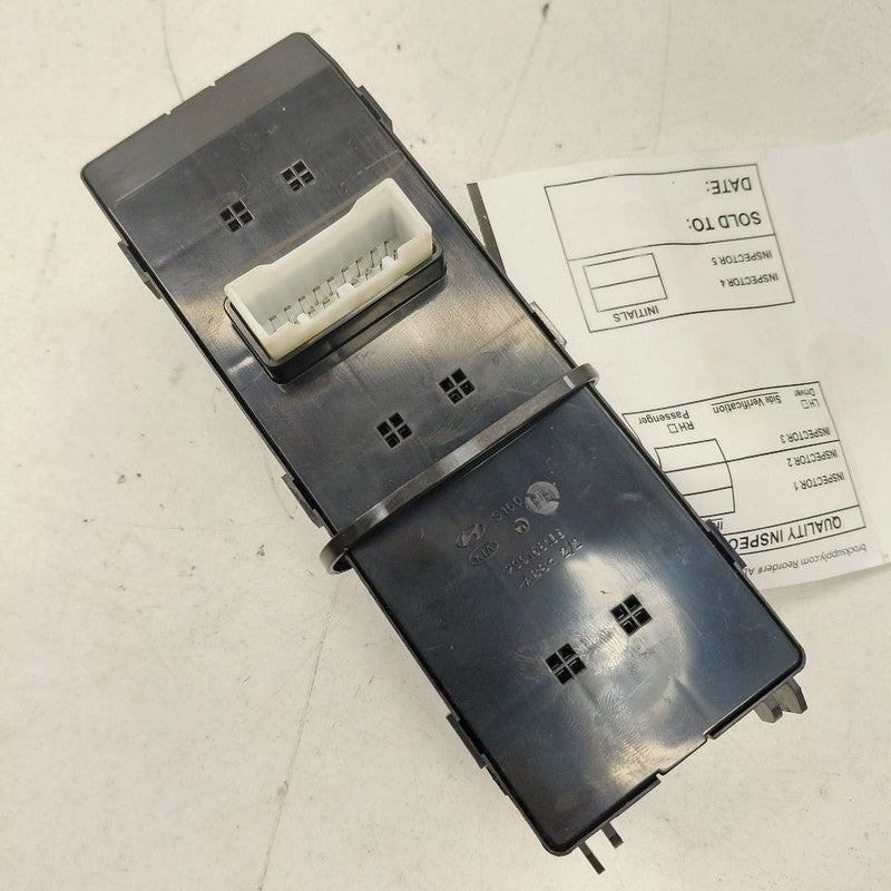 Driver's Front Door Master Switch Fits 16-20 Kia Optima OEM