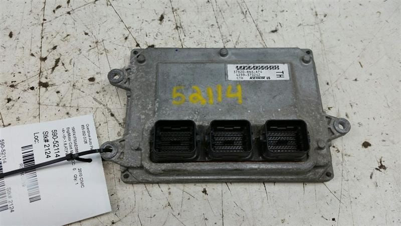 Engine ECM Electronic Control Module Gasoline 1.8L SOHC 09-11 Honda Civic