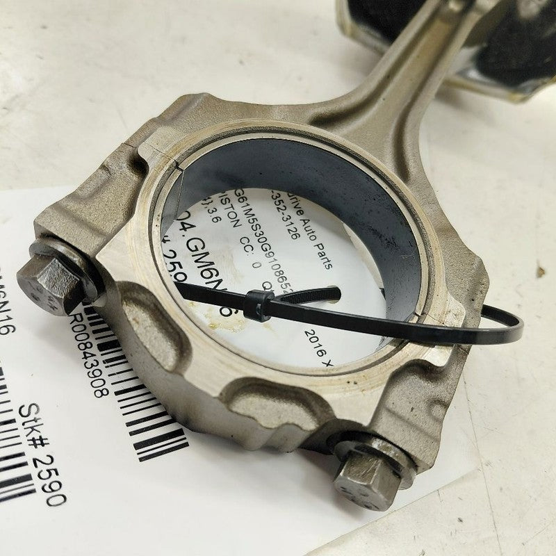 Cadillac XTS Single Piston With Connecting Rod       3.6 2016 2017 201