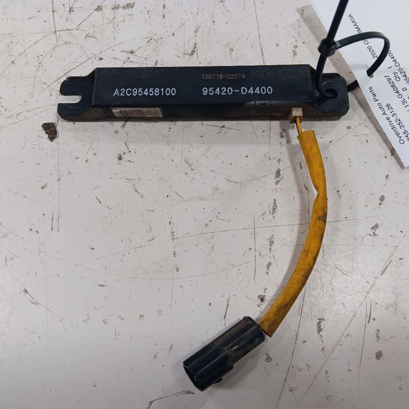 Kia Optima Keyless Entry Antenna Module {95420-D4400} 2020 2019 2018 2017