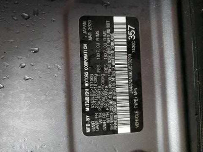 Outlander Sport Trunk Lid Logo Emblem Badge Rear Back  2019 2020 2021 2022