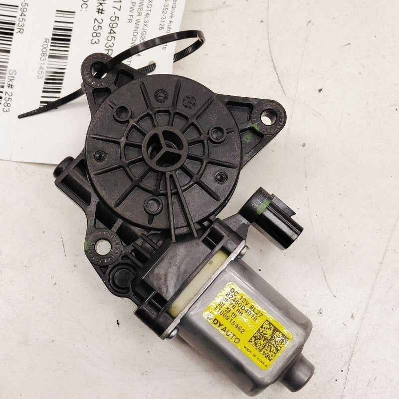 Passenger Front Power Window Motor Fits 16-20 Kia Optima OEM