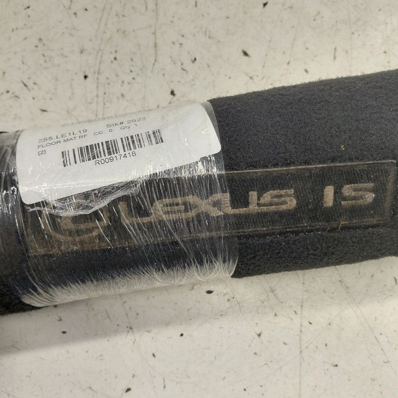 Lexus IS350 Floor Mat Right Passenger Front  2020 2019 2018