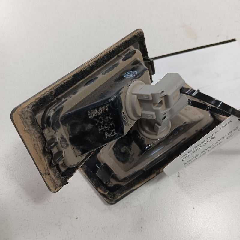 Toyota Yaris License Plate Light Lamp  2020 2019 2018 2017 2016