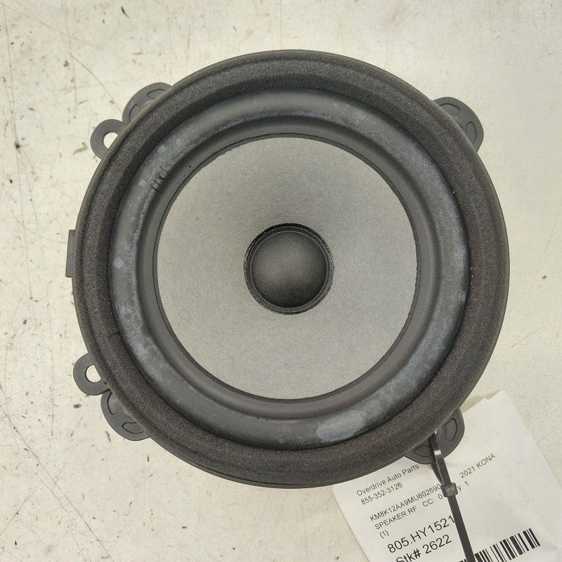 Hyundai Kona Speaker Right Passenger Front  2021 2020 2019