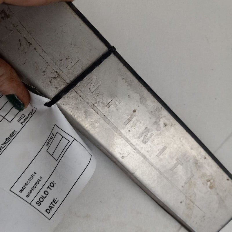 INFINITI QX50 Sill Trim Plate Door Jam Threshold Right Passenger Rear  2017 2016