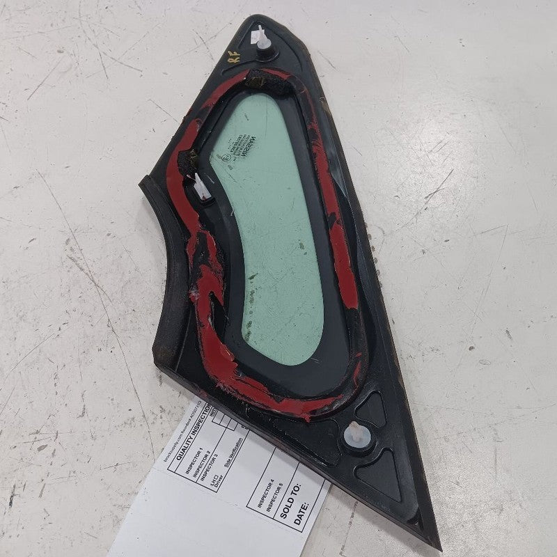 Passenger Right Windshield Pillar Window Glass Fits 13-23 Nissan LEAF