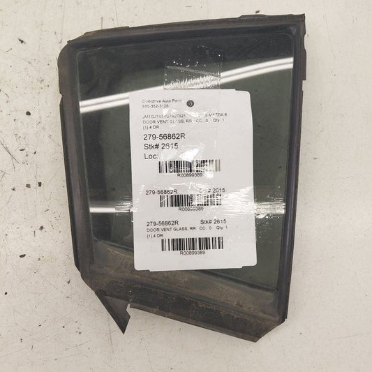 Passenger Right Rear Door Vent Glass Window Fits 14-21 Mazda 6