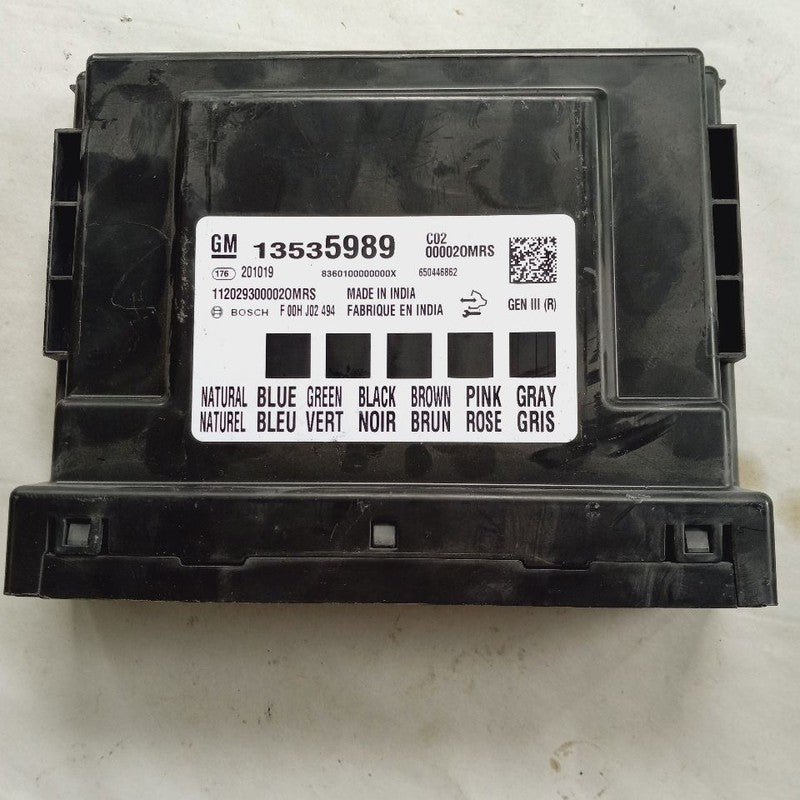 BCM Body Control Module Fits 19-25 Chevy Blazer