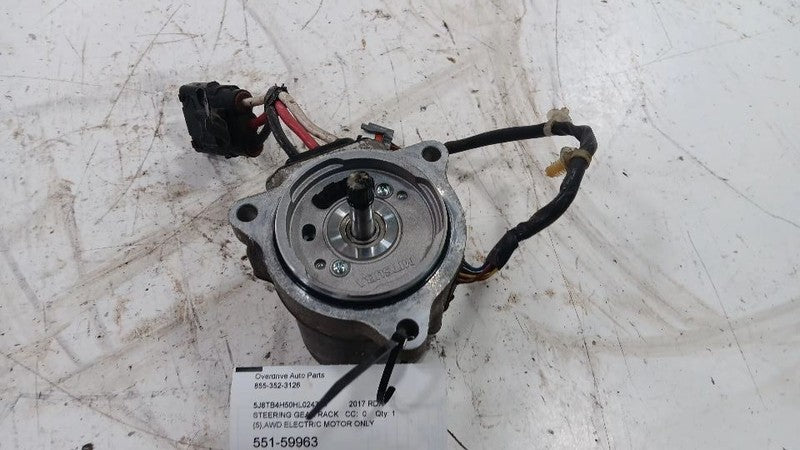 Steering Gear Rack AWD Electric Motor Only Fits 13-18 RDX OEM