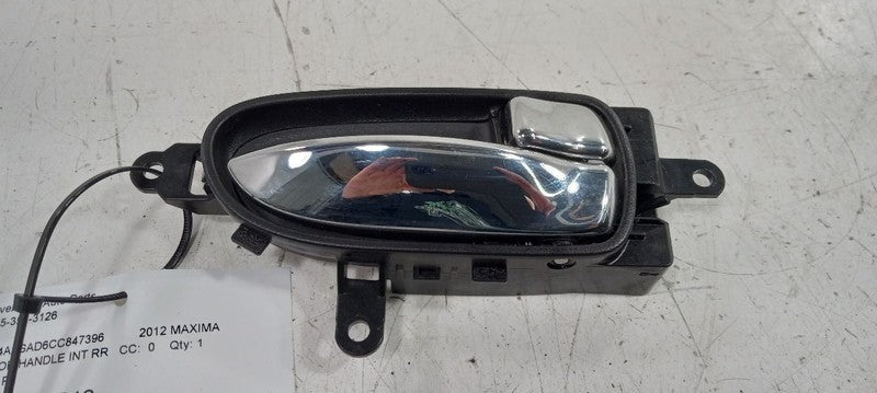 Nissan Maxima Door Handle Right Passenger Rear Interior Inside 2011 20
