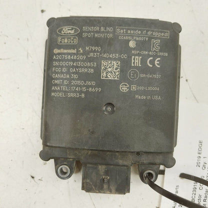 Blind Spot Radar Unit {JR3T14D453CC} Fits 19-24 Ford Edge OEM