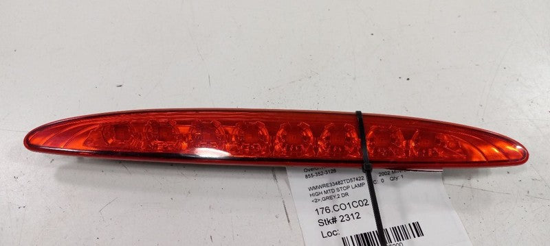 Mini Cooper S High Mount Tail Lamp Third 3rd Brake Light 2002  OEM