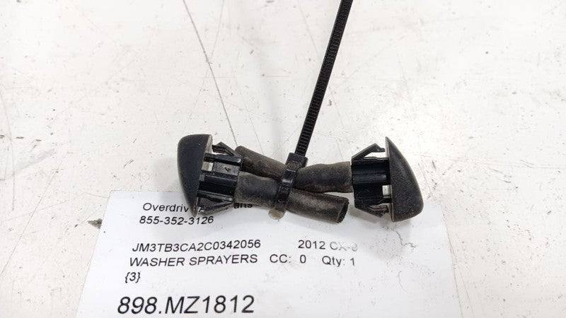 Mazda CX-9 Windshield Wiper Washer Fluid Hood Sprayer Nozzles 2012 201