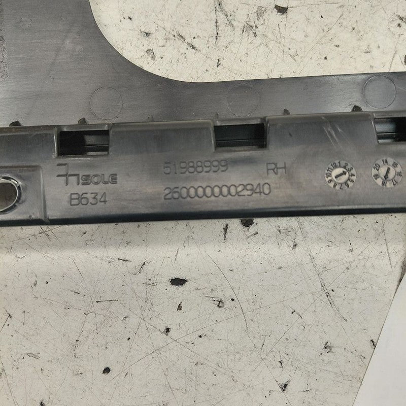 2018 Fiat 500 X Model Passenger Right Rear Door Applique Trim {5198899