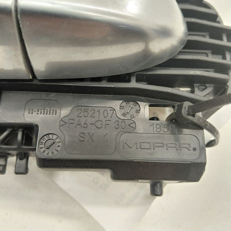 Left Rear Door Handle Exterior 4 Door X Model Fits 16-17 FIAT 500