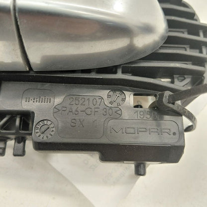 Left Rear Door Handle Exterior 4 Door X Model Fits 16-17 FIAT 500