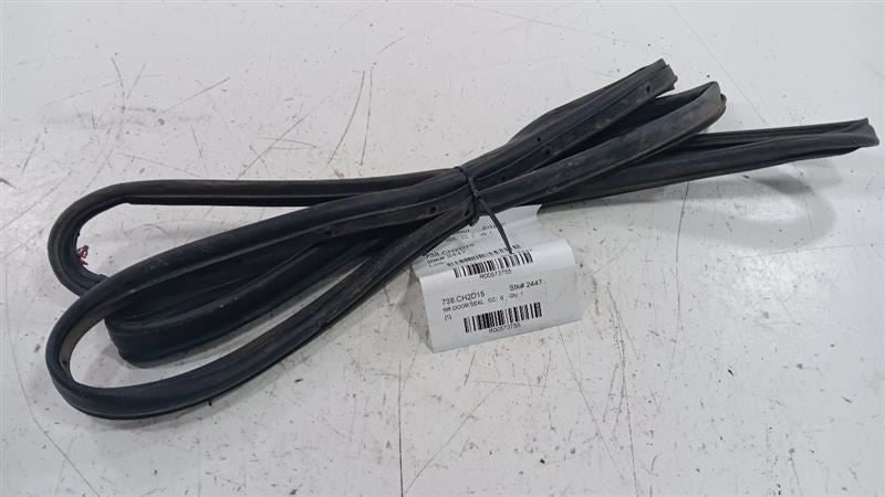 Dodge Dart On Door Seal Rubber Right Passenger Rear Back  2013 2014 20