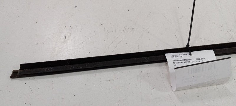 Volkswagen Jetta Door Glass Window Weather Strip Trim Front Right Pass