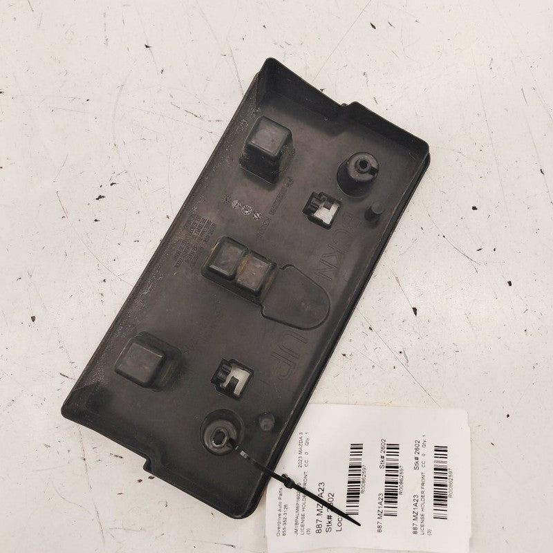 Mazda 3 License Holder Front Bracket Mount Plate Frame  2023 2022 2021
