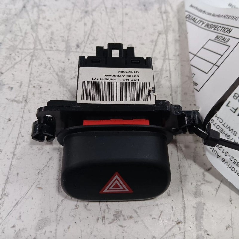 Kia Forte Hazard Switch 4 Way Flasher Button  2015 2016 2017 2018