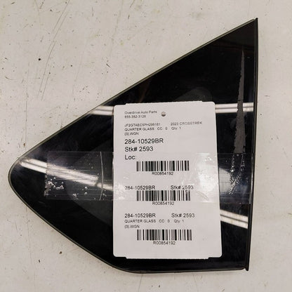Passenger Right Side Quarter Glass Window Privacy Tint 18-23 XV Crosst