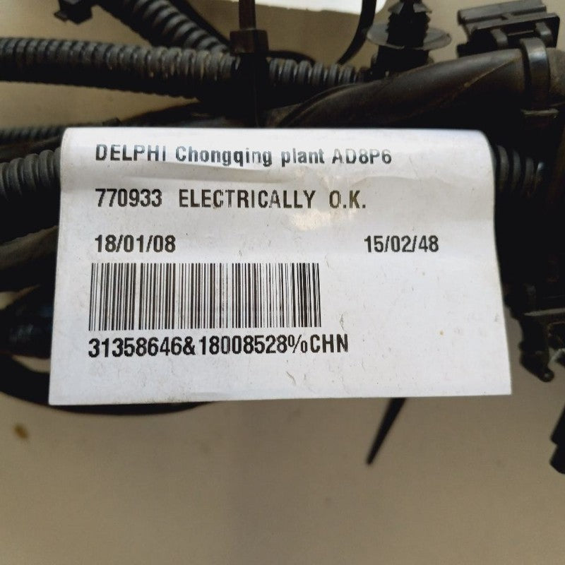 Volvo S60 Rear Bumper Cable {31358646} 2018 2017 2016