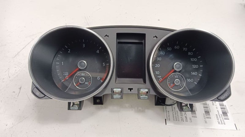 Speedometer Gauge Cluster Hatchback MPH Opt 9Q5 Fits 10-11 GOLF OEM