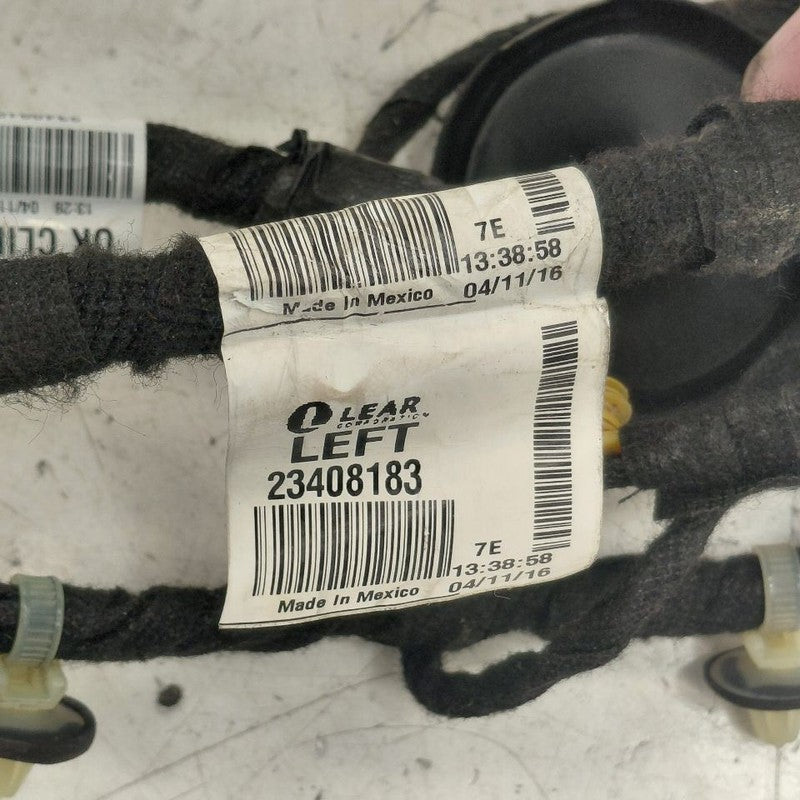 Chevy Volt Door Harness Wire Wiring Left Driver Rear  2016 2017 2018 2