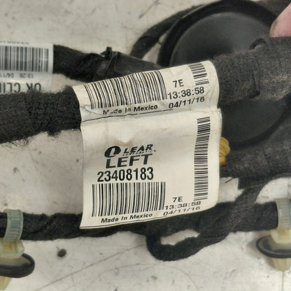 Chevy Volt Door Harness Wire Wiring Left Driver Rear  2016 2017 2018 2