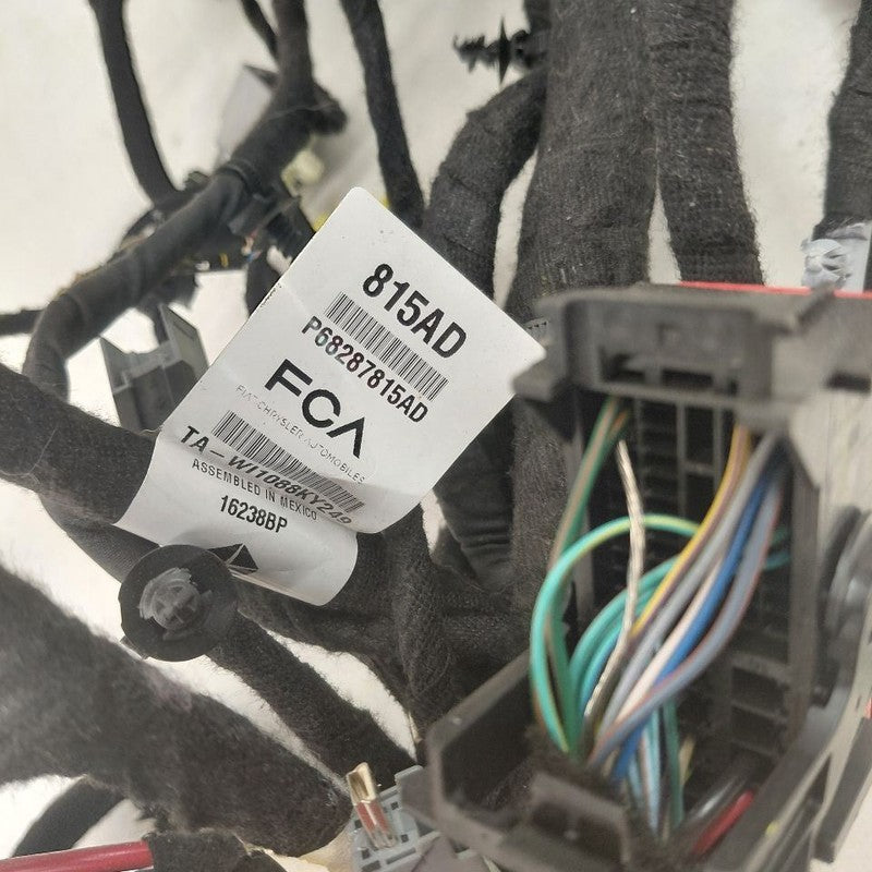 Jeep Cherokee Dash Wire Wiring Harness  2019 2020 2021