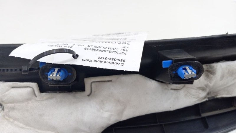 Chevy Malibu Sill Trim Plate Door Jam Threshold Left Rear 2014 2015 2016 2017