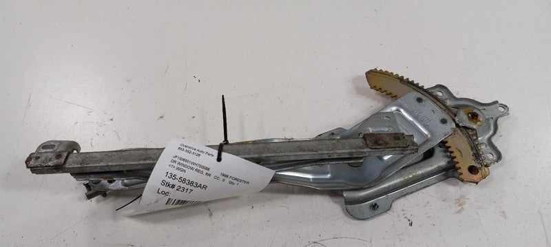 Passenger Right Rear Window Regulator Track Fit 98-00 FORESTER OEM