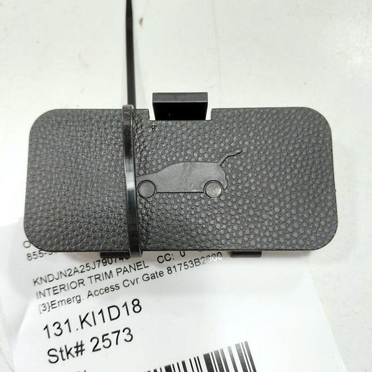 Kia Soul Gate Emergency Access Cover {81753B2000} 2017 2018 2019 OEM