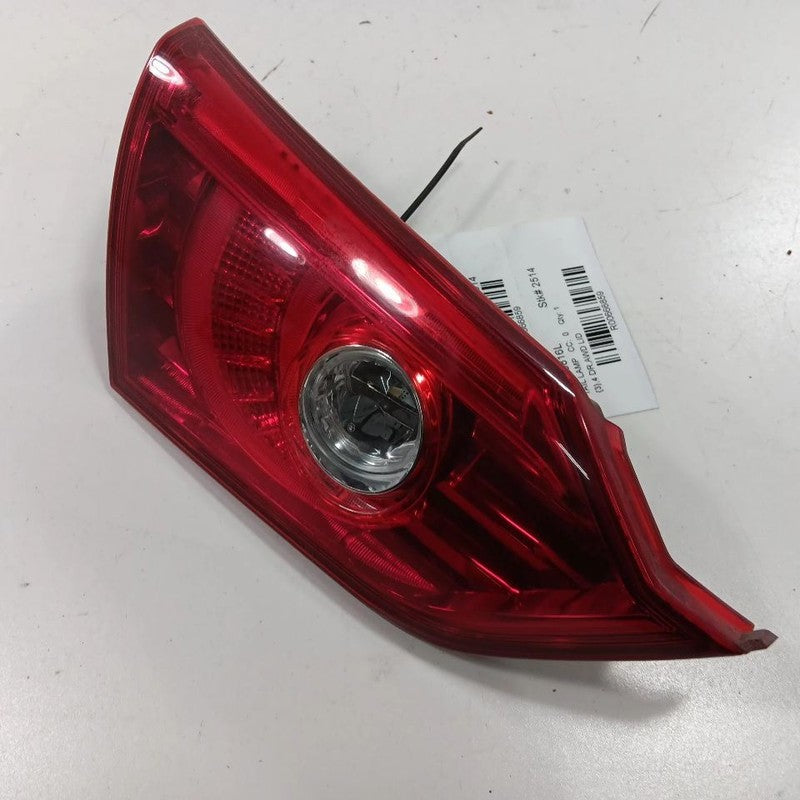 Left Rear Tail Light Lid Mounted Fits 14-15 INFINITI Q50 OEM