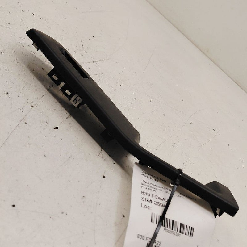 Ford Escape Window Switch Bezel Trim Right Rear  2022 2023 2024