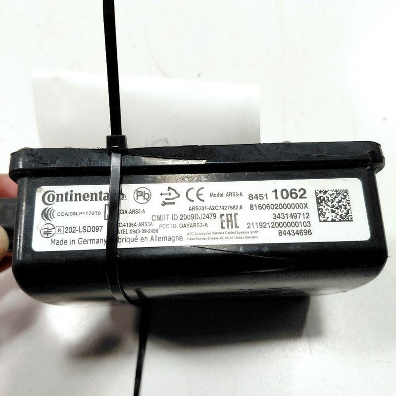 Chevy Malibu Radar Cruise Distance Sensor 84434696 2019 2020 2021 2022