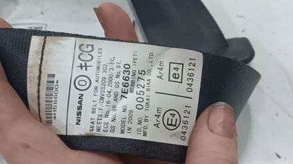 Infiniti G37 Seat Belt Strap Retractor Center Middle Rear Back  2009 2