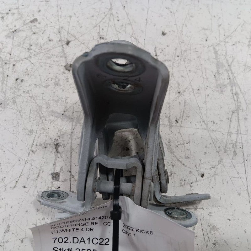 Nissan Kicks Door Hinge Set Right Front Passenger  2021 2022 2023 2024