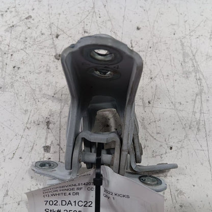 Nissan Kicks Door Hinge Set Right Front Passenger  2021 2022 2023 2024