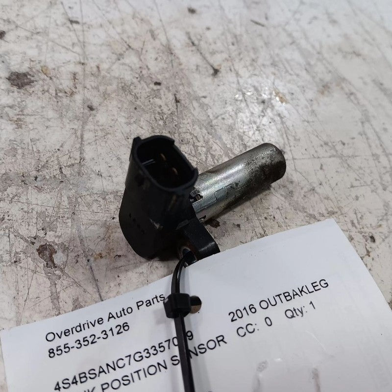 Subaru Legacy Outback 2.5 Crankshaft Position Sensor  2015 2016 2017 O