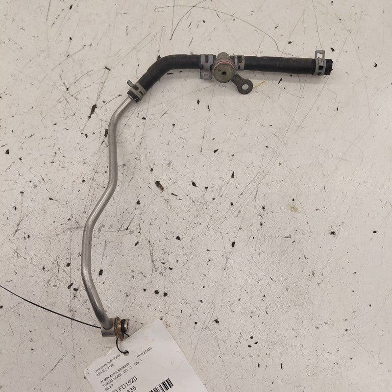 Ford Edge Super Turbo Charger Oil Line Hose Tube  2.7 2019 2020 2021 2