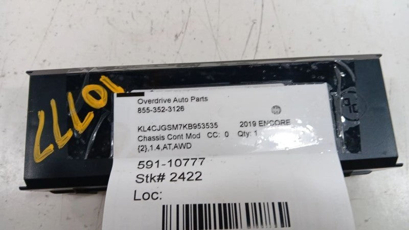 Temperature Under Center Dash ID 84188436 Fits 18-19 Buick Encore OEM