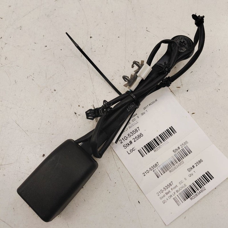 Driver Left Front Seat Belt Buckle Latch Fits 14-17 Nissan Rogue OEM