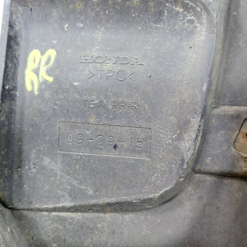 Honda Civic Mud Flap Splash Rock Guard Right Passenger Side Rear  2018 2017 2016