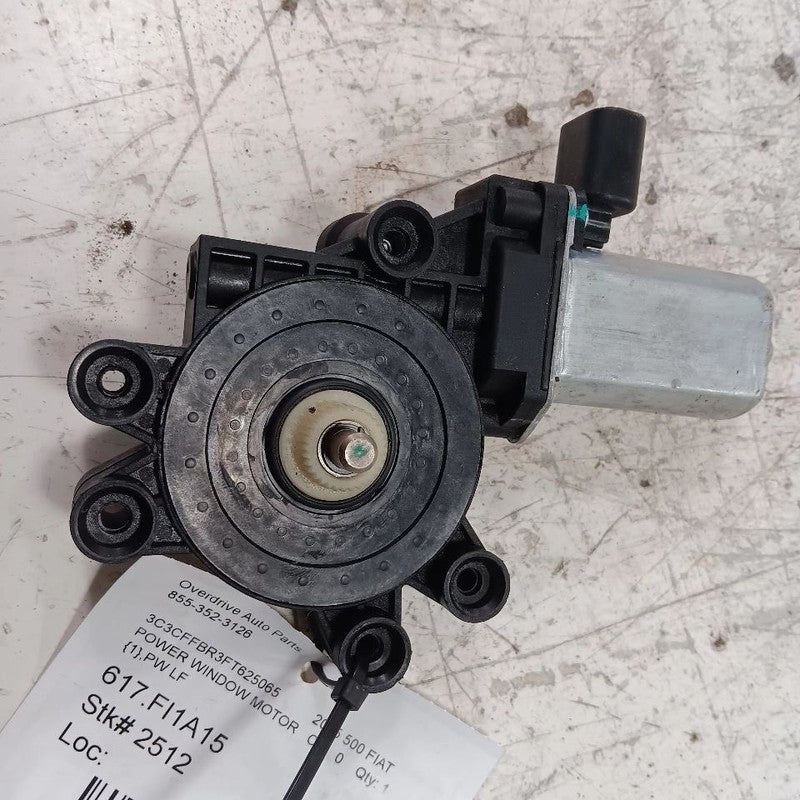 Fiat 500 Driver Left Front Power Window Motor2017 2016 2015 2014 2013 