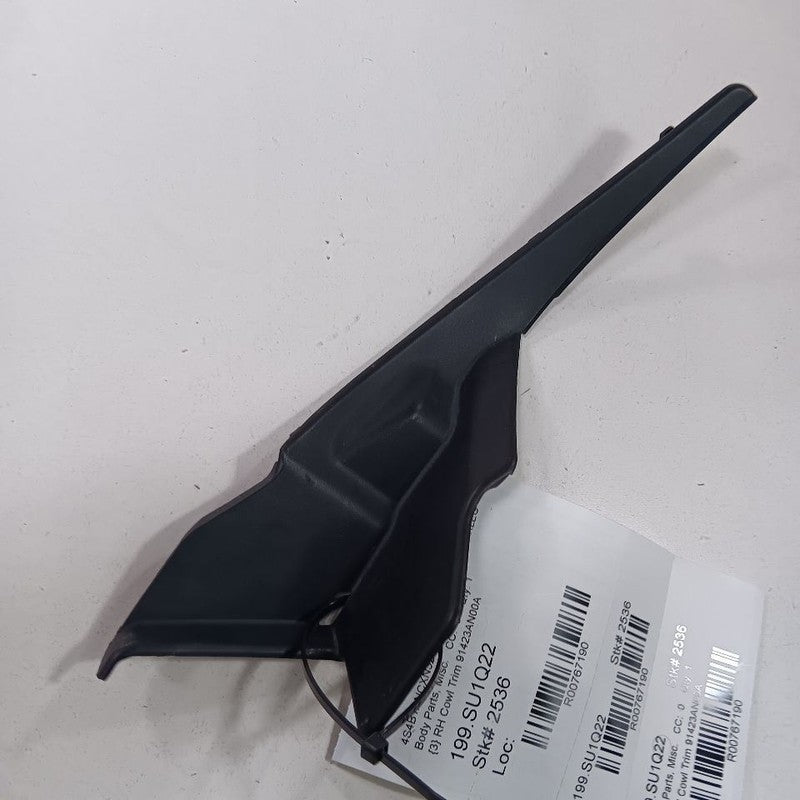 Outback Legacy Passenger Right Cowl Trim {91423AN00A} 2025 2024 2023 2