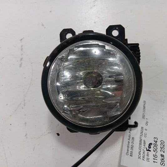 Passenger Right Corner Park Light Fog-driving Bumper Mounted 12-23 FIAT 500