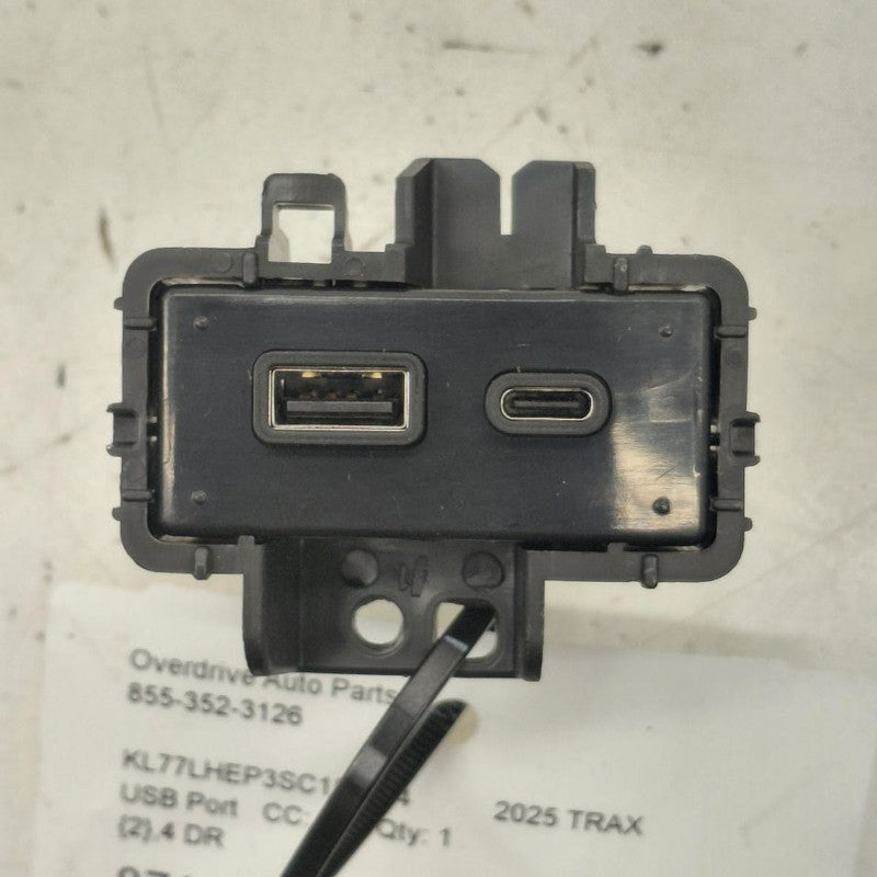Chevy Trax USB Plug In Hub Port  2025 2024
