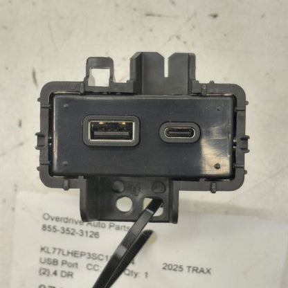 Chevy Trax USB Plug In Hub Port  2025 2024
